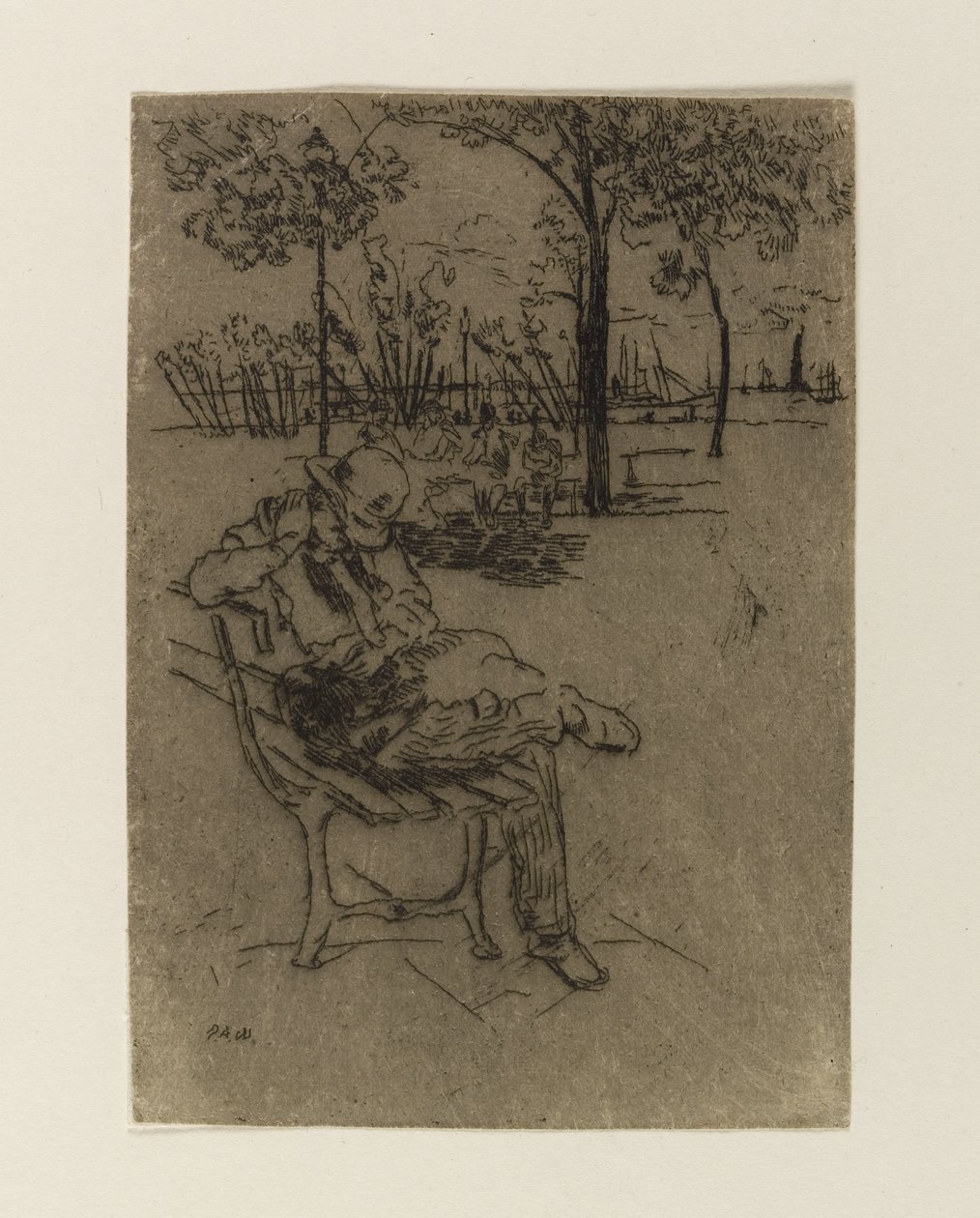 Özgürlük Anıtı by Julian Alden Weir