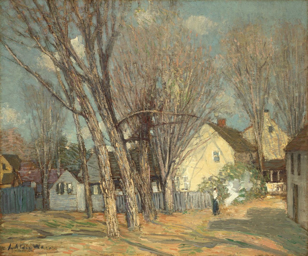 Windham Köyü by Julian Alden Weir