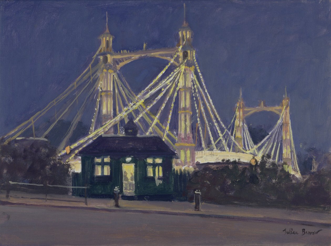 Albert Köprüsü - Gece by Julian Barrow