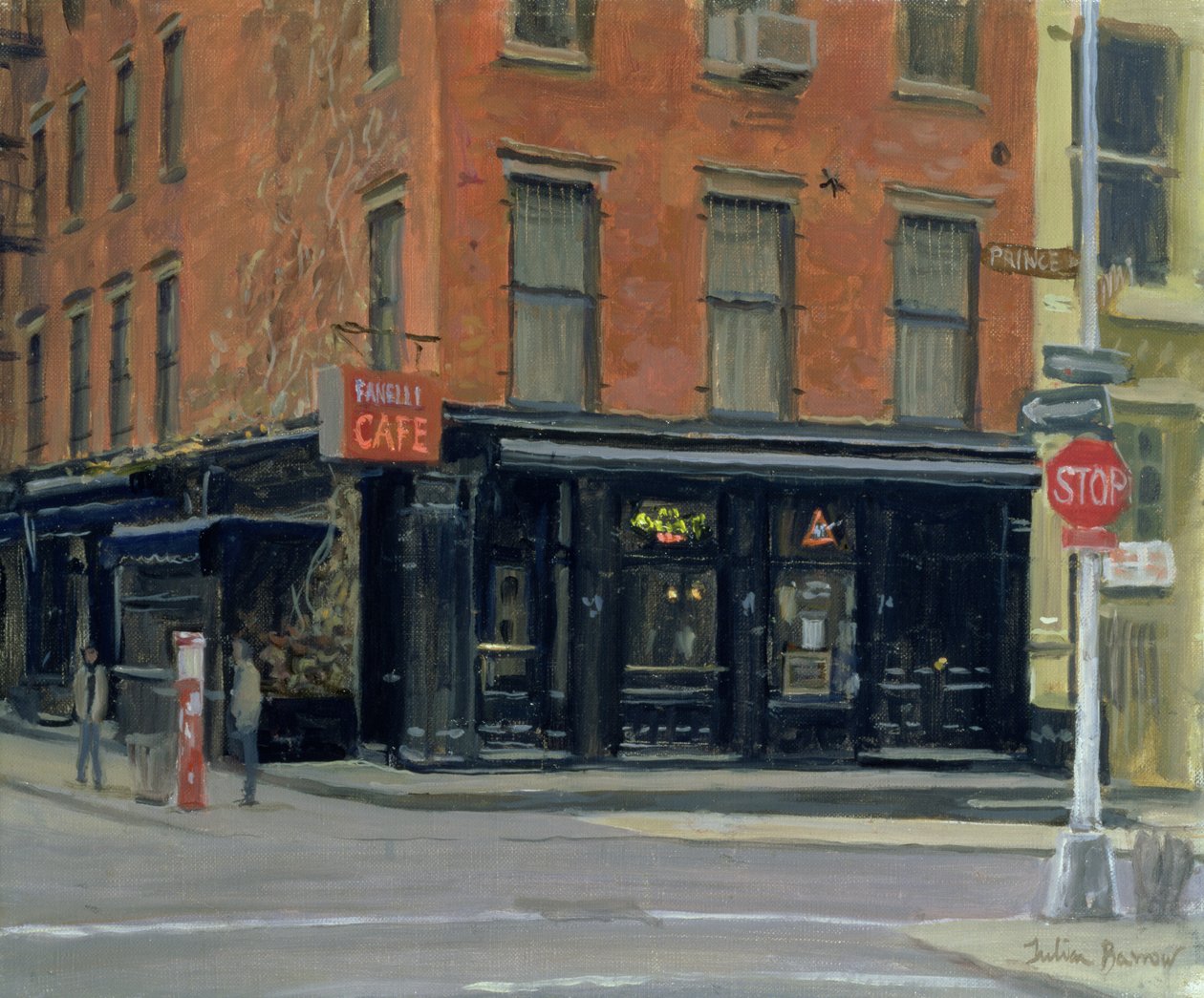 Fanellis Bar, New York, 1996 by Julian Barrow