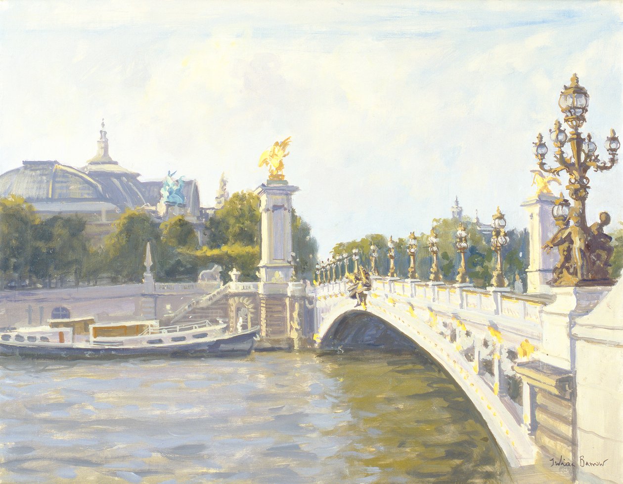 Pont Alexandre III, Paris by Julian Barrow