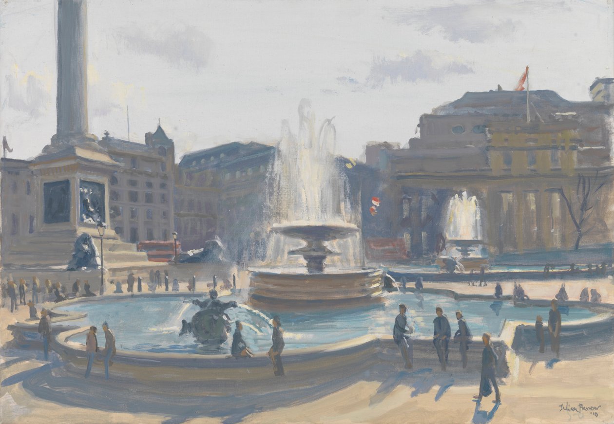 Trafalgar Meydanı, 2010 by Julian Barrow