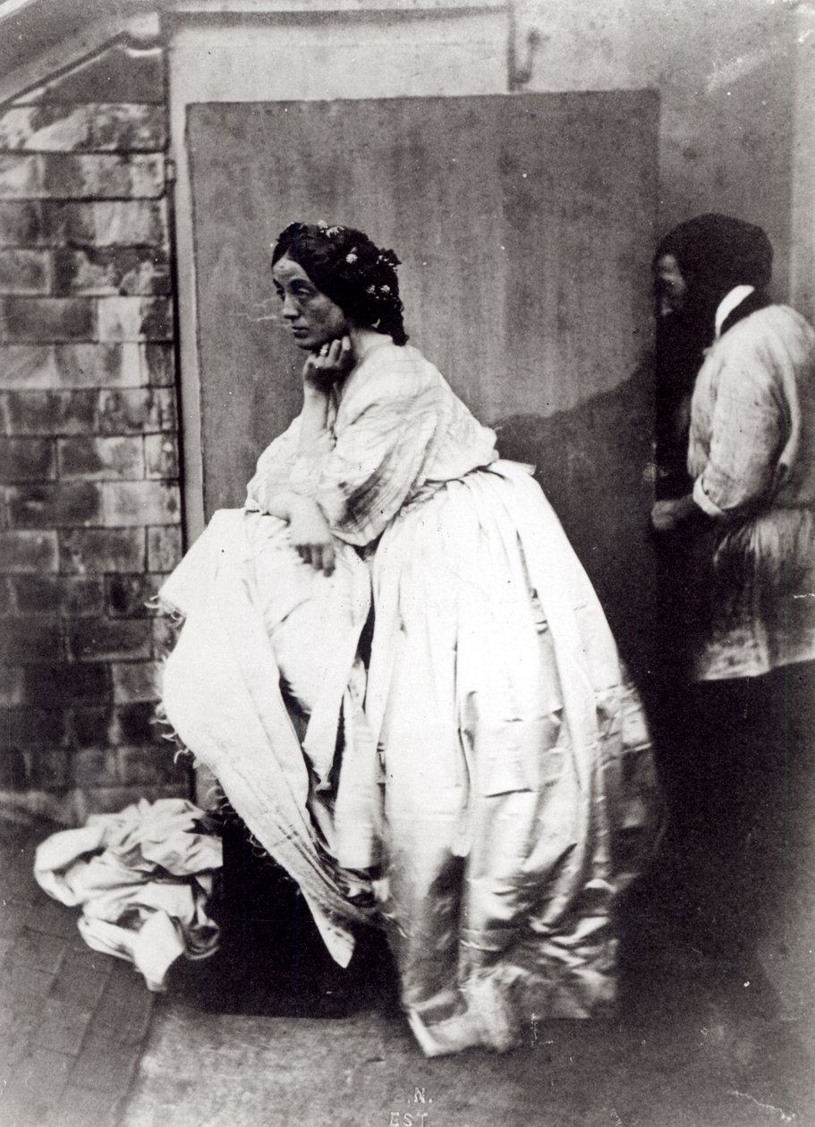 Kadın Model, c.1850 by Julien Vallou de Villeneuve