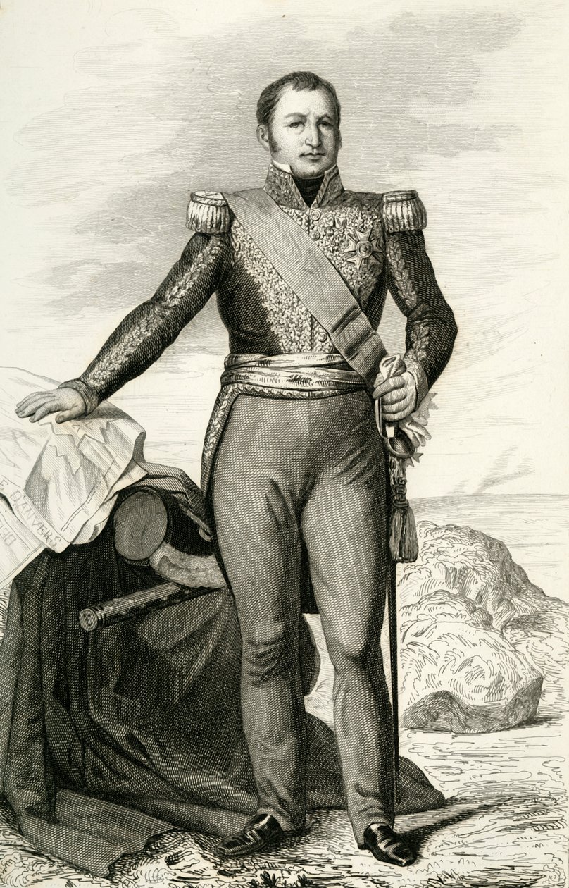 Etienne Maurice Gerard, 1804, 1839. by Julien Leopold Boilly