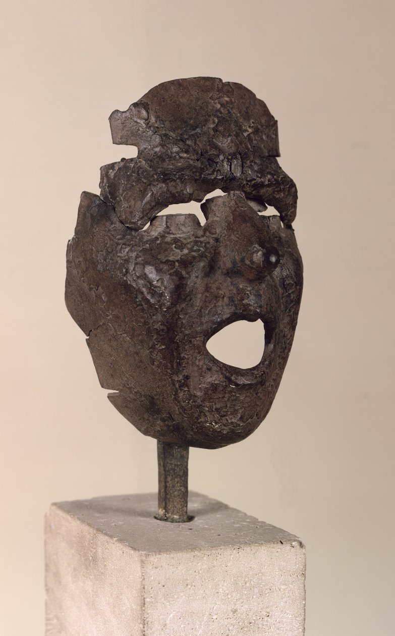 Çığlık atan Montserrat Maskesi, c.1938-39 (demir) by Julio Gonzalez
