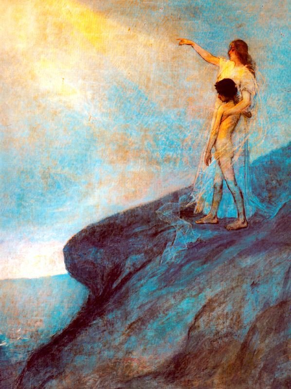 Deha ve ilham by Julio Romero de Torres