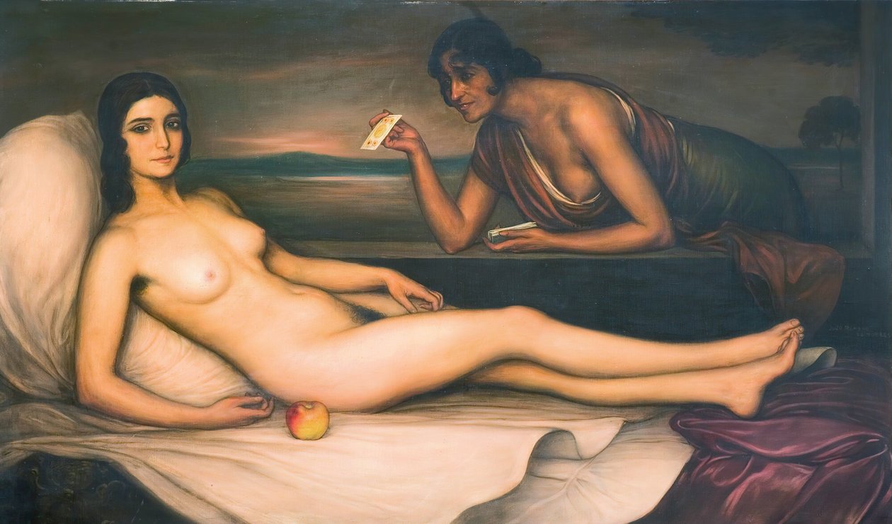 Bonaventure, c. 1922. by Julio Romero de Torres