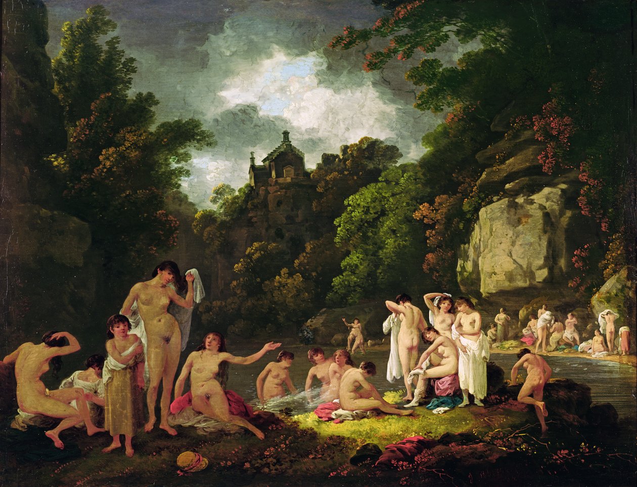 Deniz Kızlarının Perisi, 1804 by Julius Caesar Ibbetson