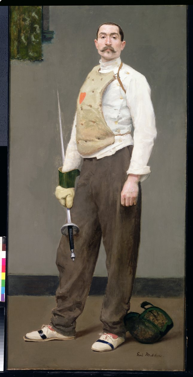 Eskrim Ustası, c.1900 by Julius Gari Melchers