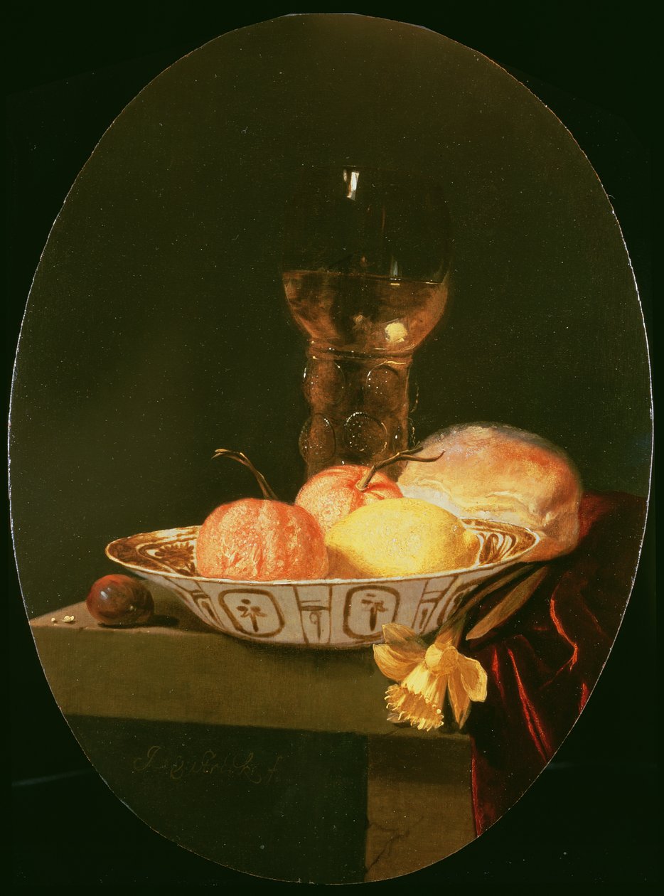 Çin kasesinde pomeranze by Jurian van Streeck or Streek