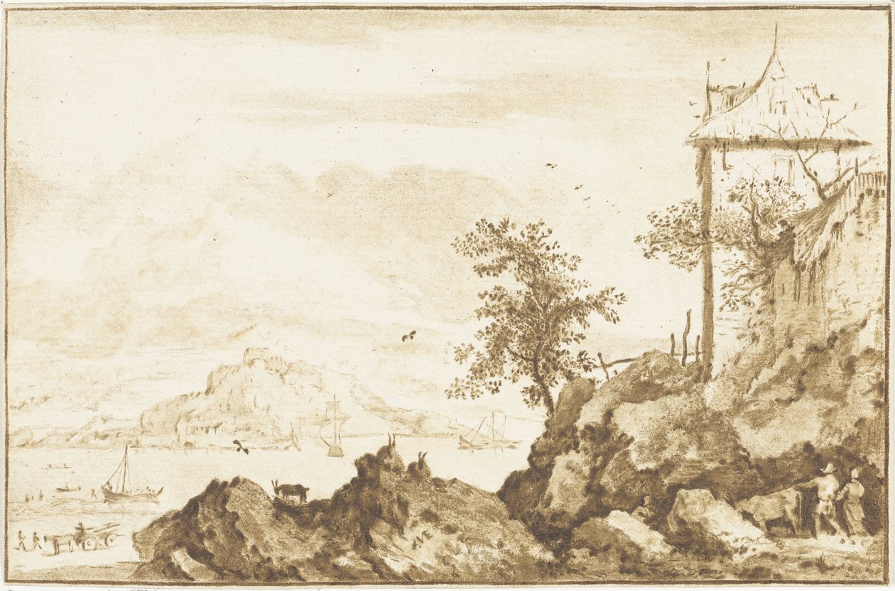 Ren Nehri manzarası by Jurriaan Cootwijck
