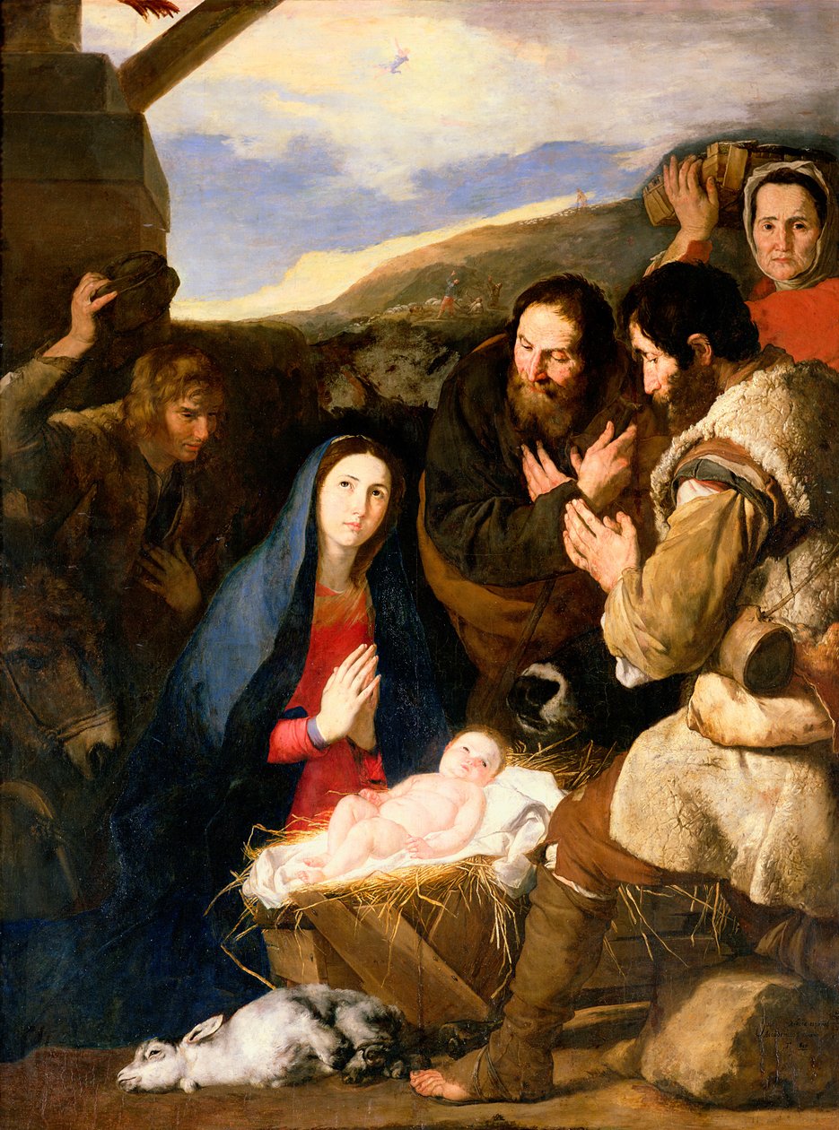 Çobanların Hayranlığı, 1650 by Jusepe de Ribera