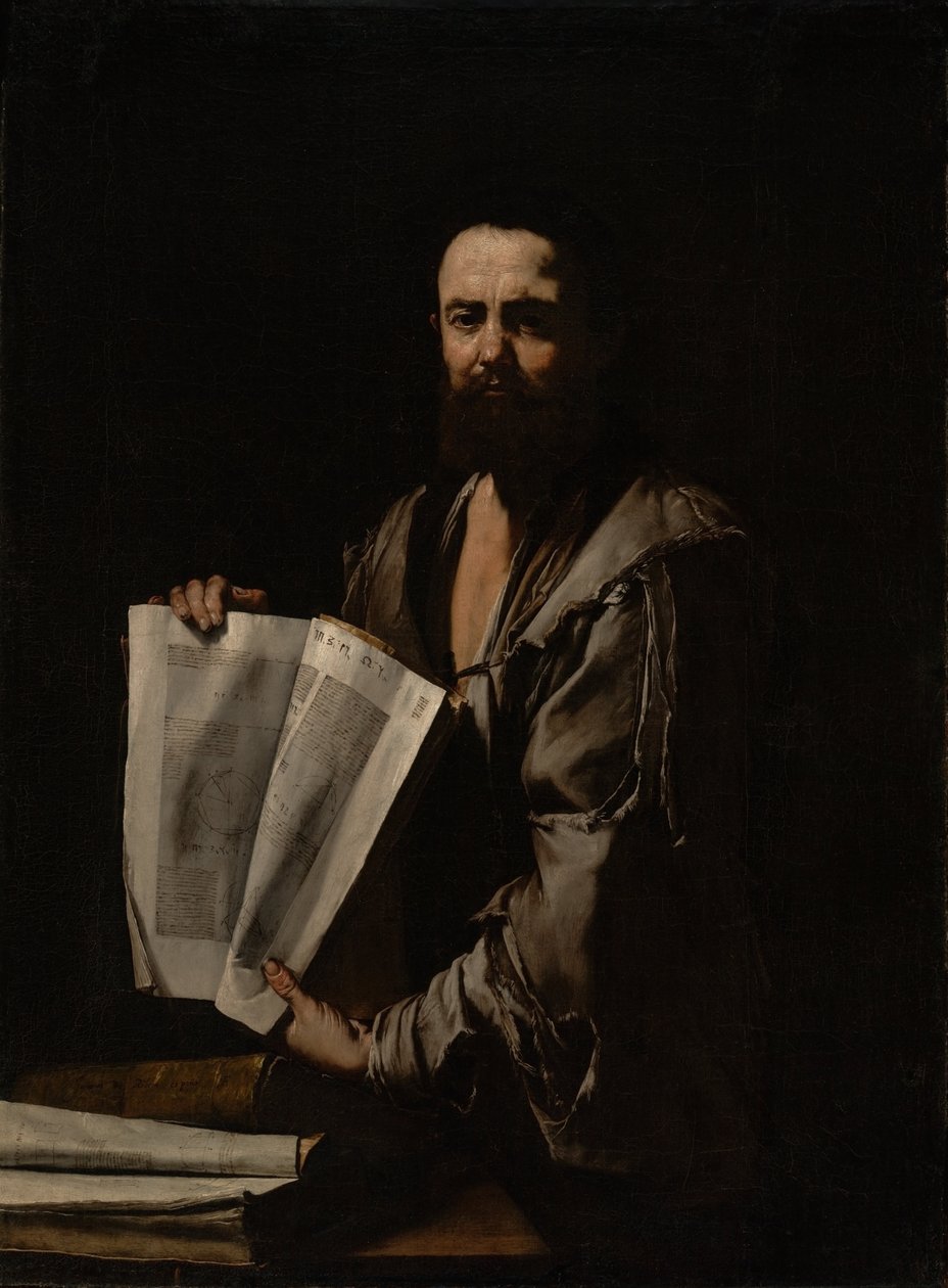 Öklid by Jusepe de Ribera