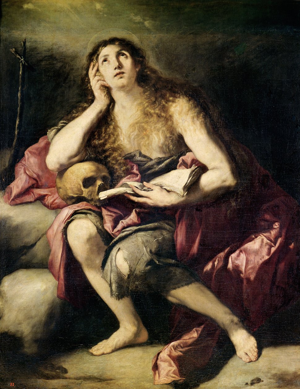 Tövbekar Magdalene by Jusepe de Ribera