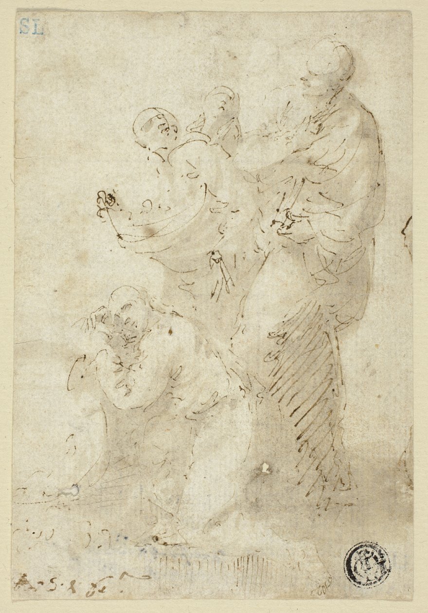 Bir Grup Figür by Jusepe de Ribera