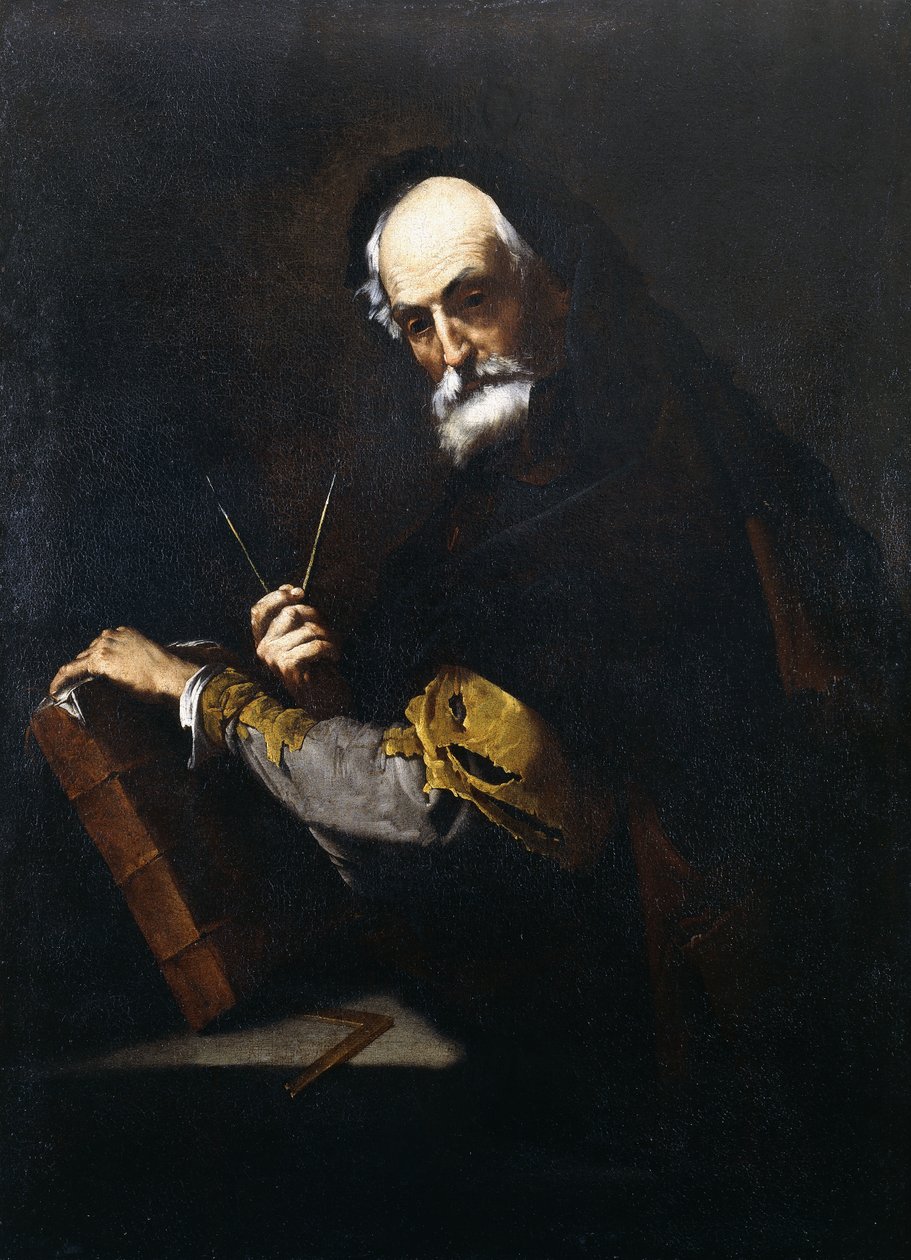 Bir Filozof, by Jusepe de Ribera