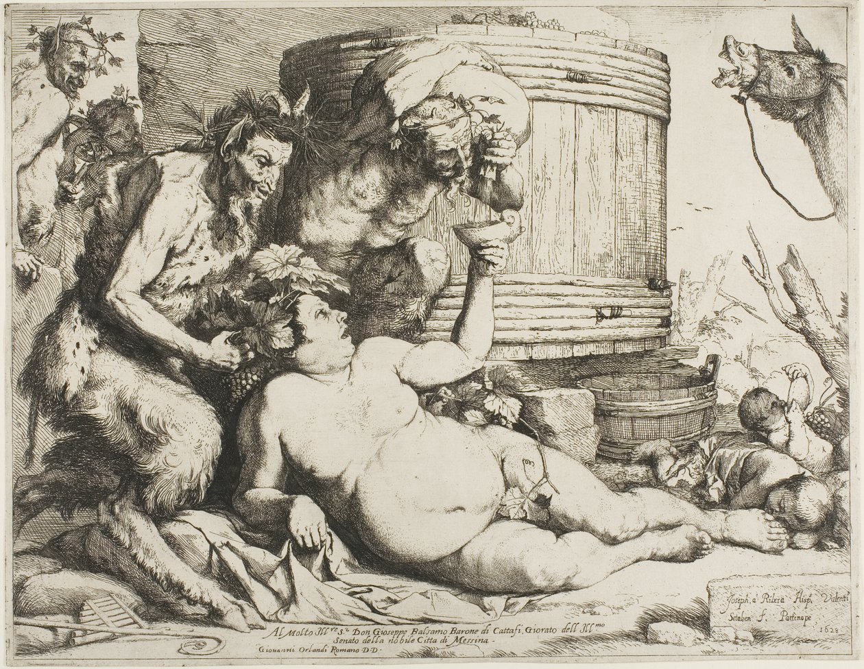 Sarhoş Silenus by Jusepe de Ribera