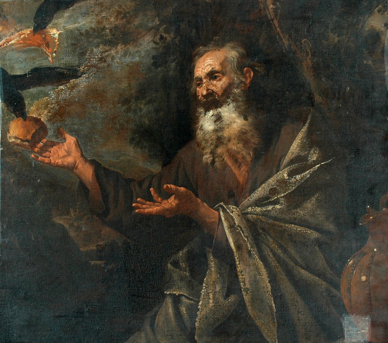 Elijah Kuzgunlar Tarafından Besleniyor by Jusepe de Ribera