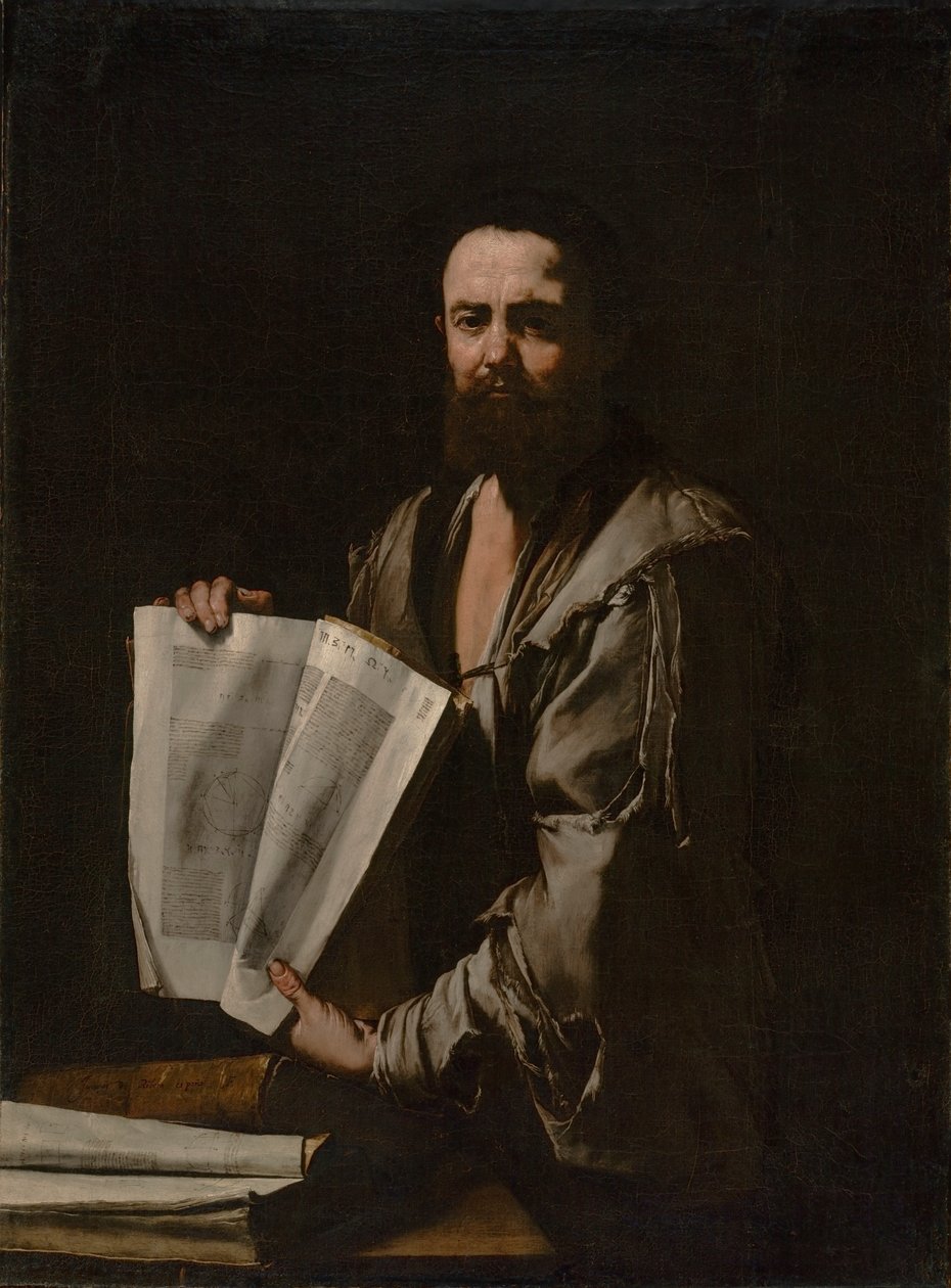 Öklid, c.1630-35 by Jusepe de Ribera