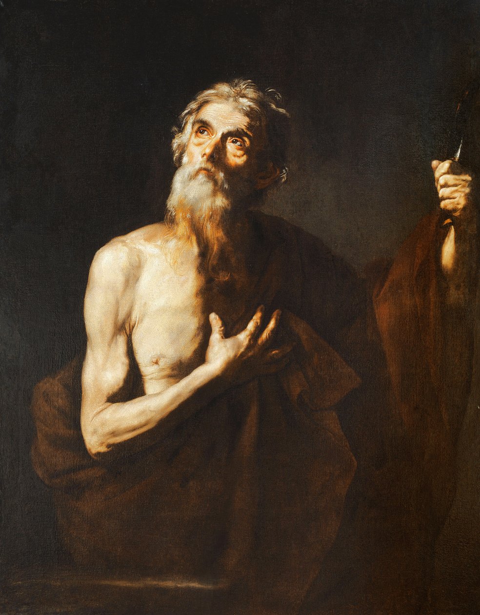 Aziz Bartholomeos, 1634 by Jusepe de Ribera