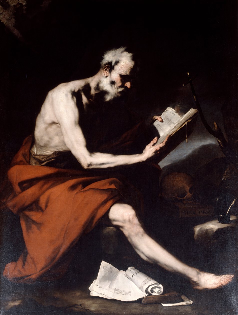 Aziz Jerome, 17. yüzyıl by Jusepe de Ribera