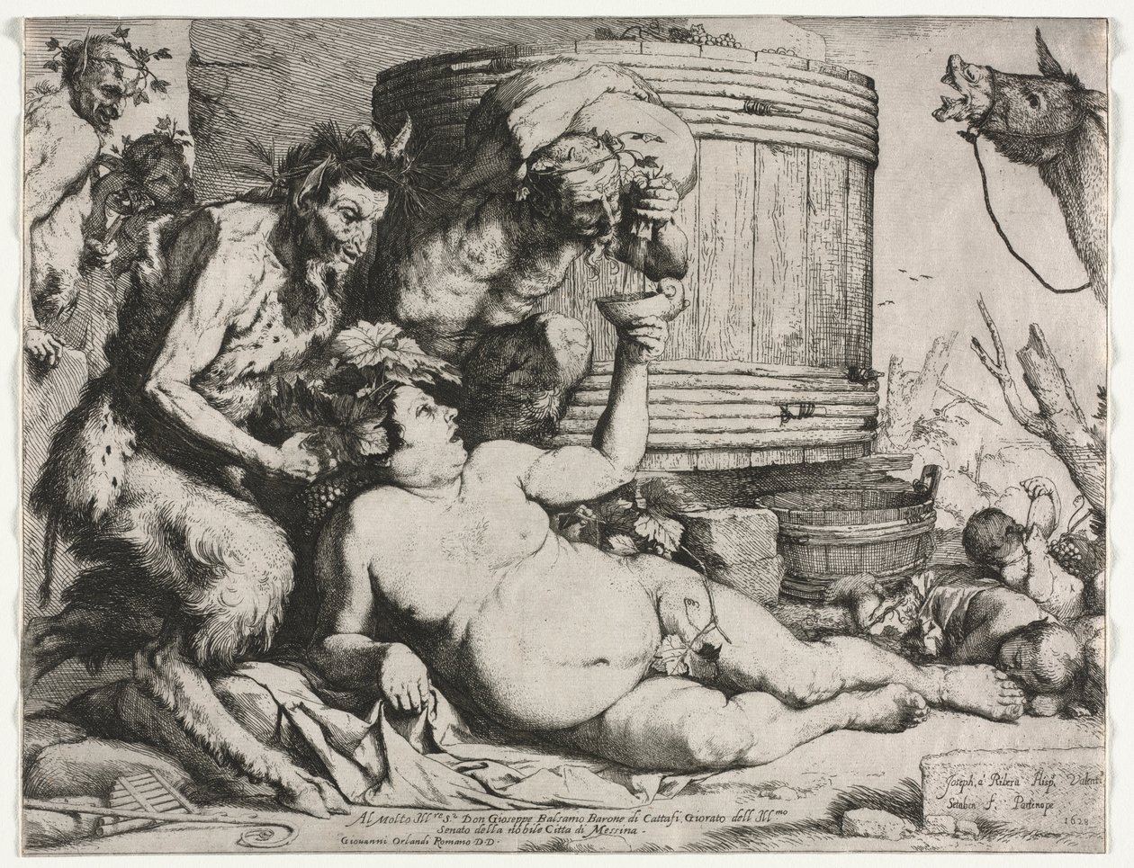 Silenus, 1628 by Jusepe de Ribera