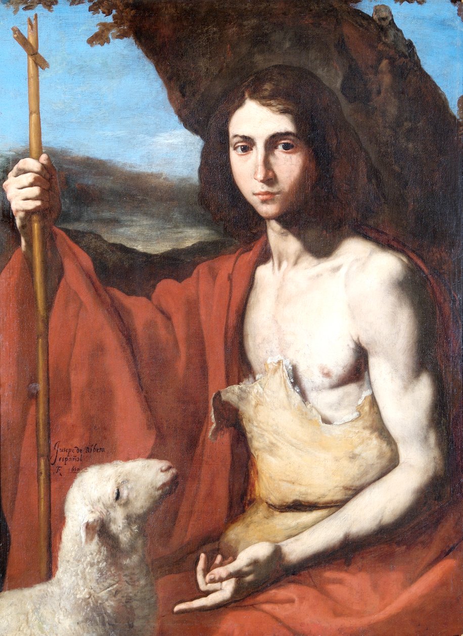 Vaftizci Aziz John by Jusepe de Ribera