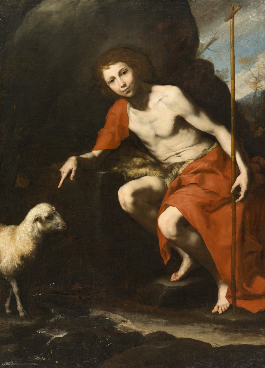Vaftizci Yahya, c.1624 by Jusepe de Ribera