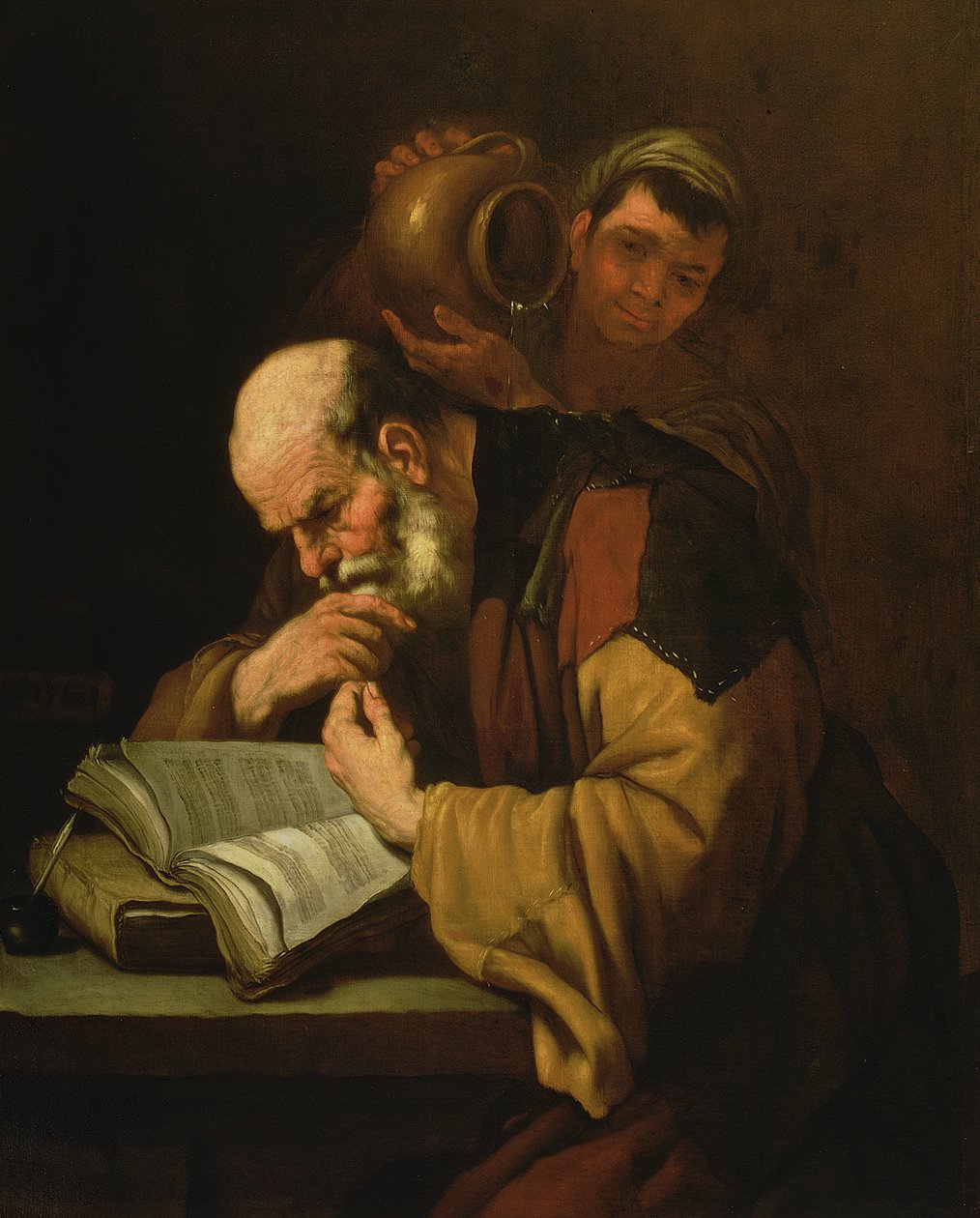 Filozof by Jusepe de Ribera