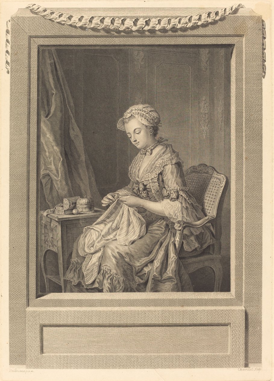 İyi Örnek by Juste Chevillet after Jean Gaspard Heilmann