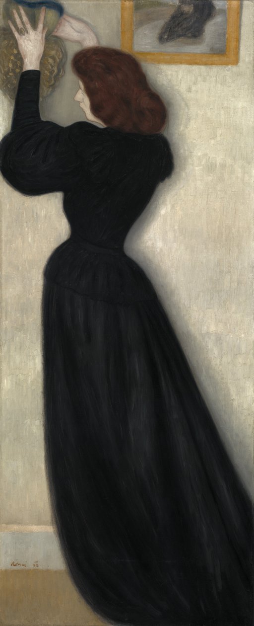 Vazolu İnce Kadın, 1894 by József Rippl Rónai
