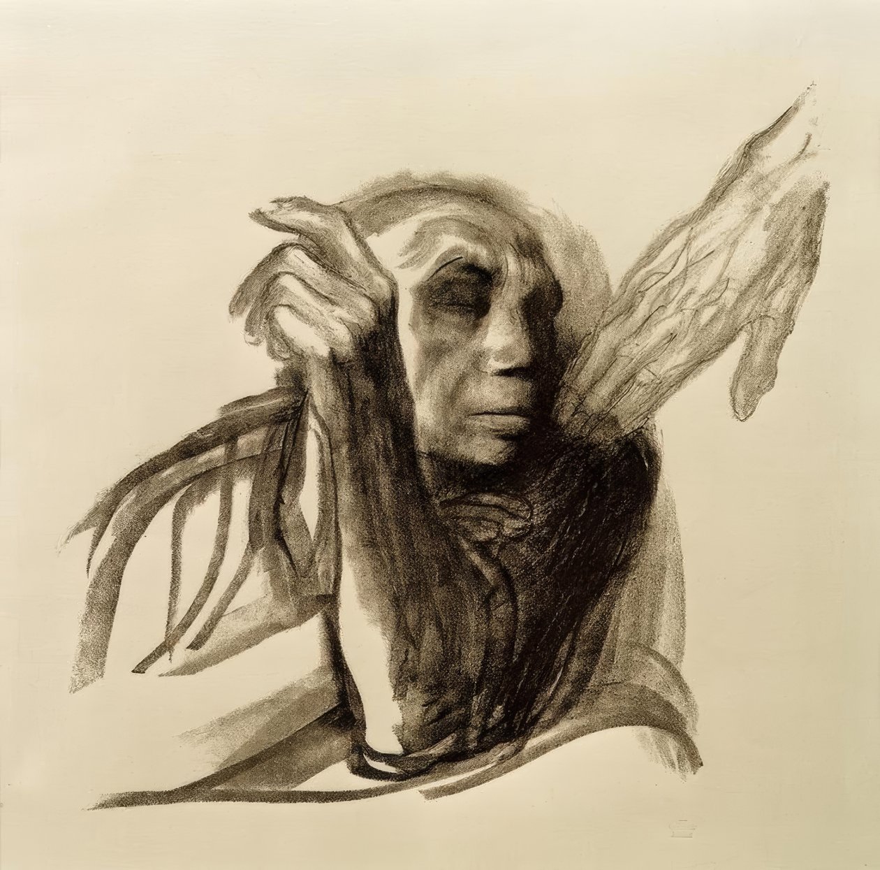 Käthe Kollwitz, Ölümün Çağrısı by Käthe Kollwitz