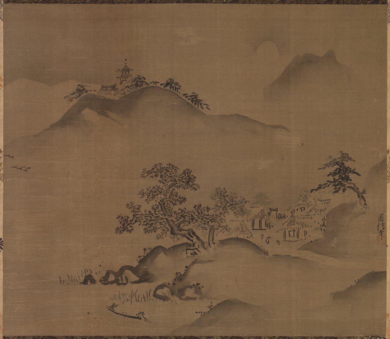 Manzara. by Kano Chikanobu