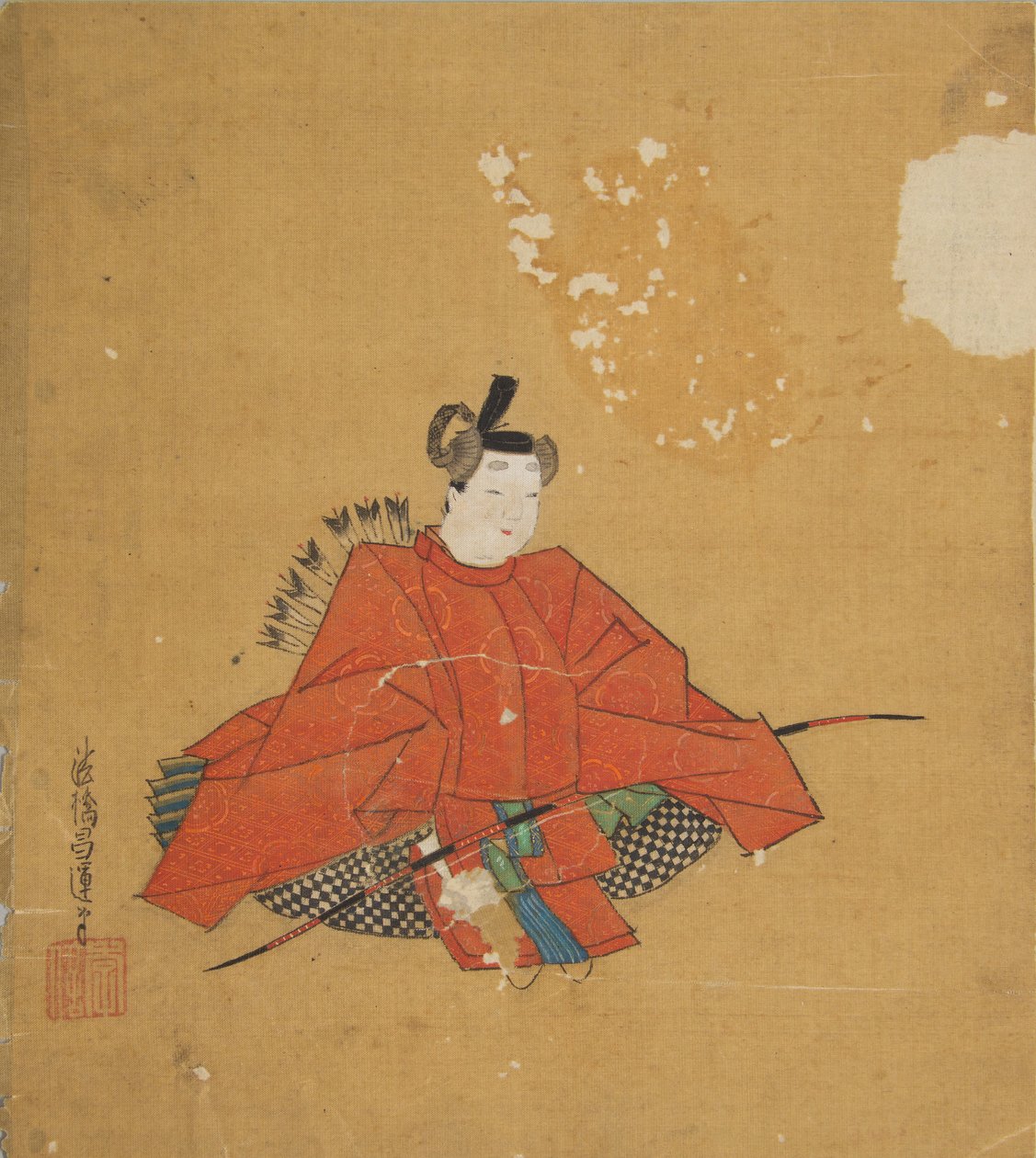 Ölümsüz Şair, 17. yüzyıl. by Kano Shoun