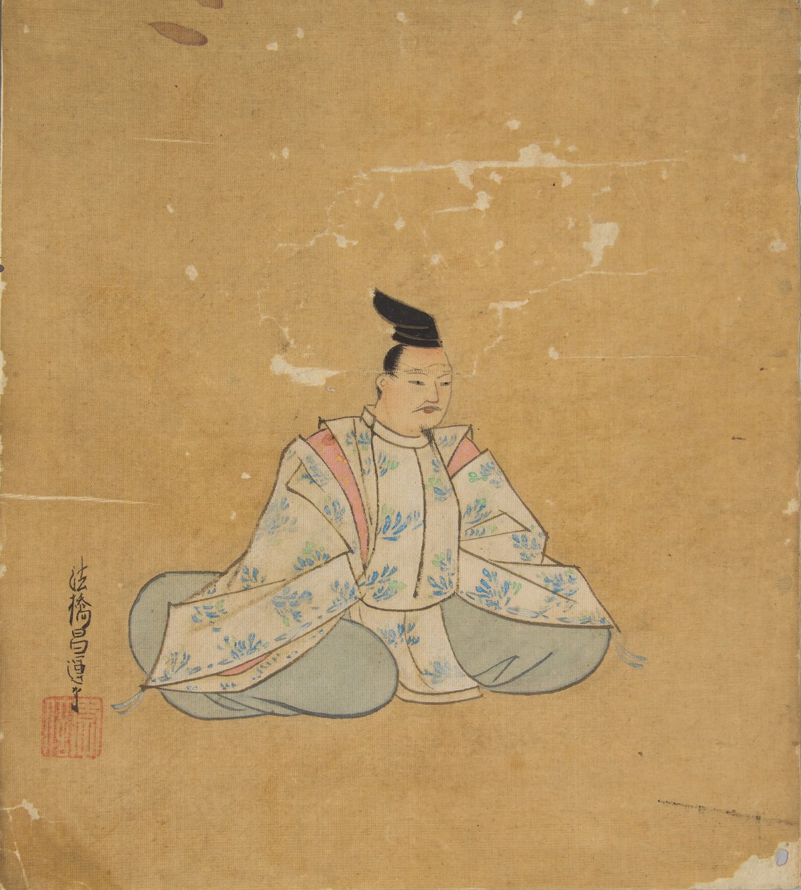 Ölümsüz Şair, 17. yüzyıl. by Kano Shoun
