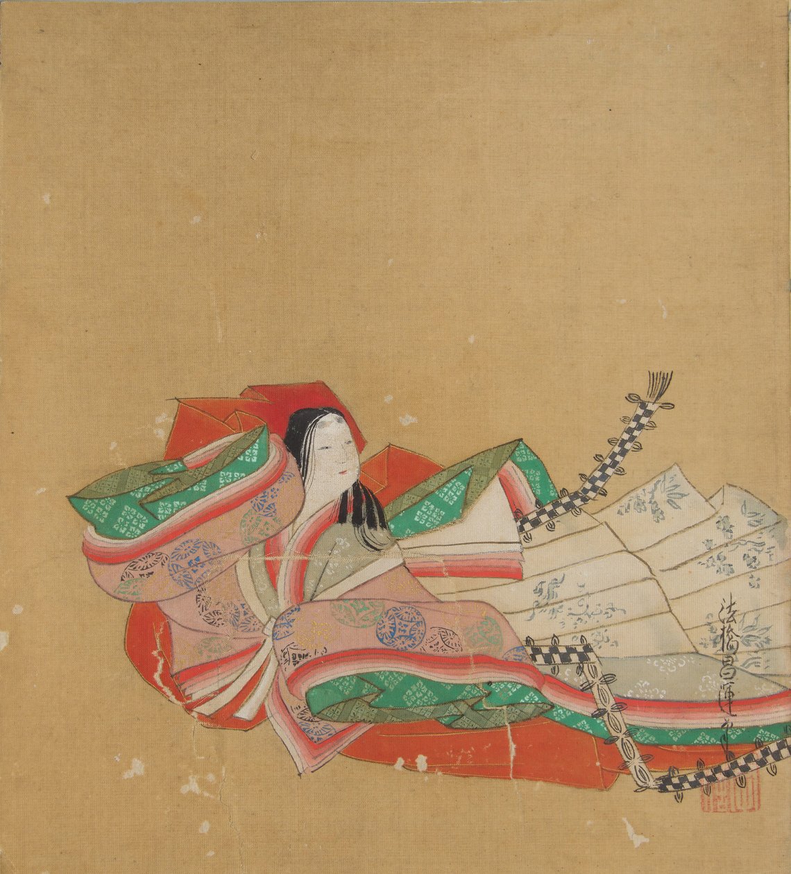 Ölümsüz Şair, 17. yüzyıl. by Kano Shoun
