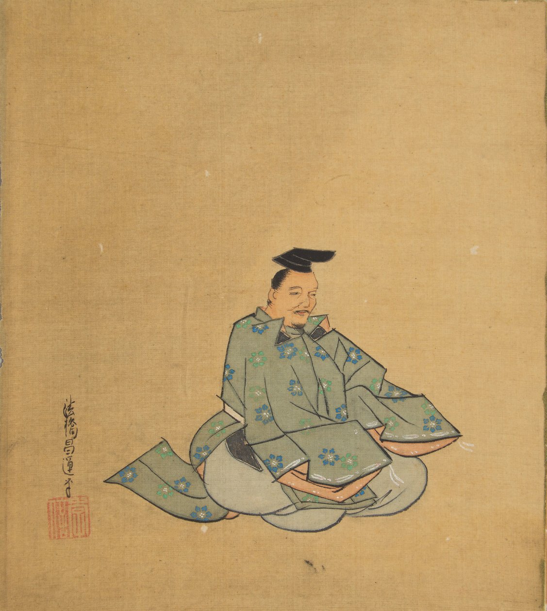 Ölümsüz Şair, 17. yüzyıl. by Kano Shoun