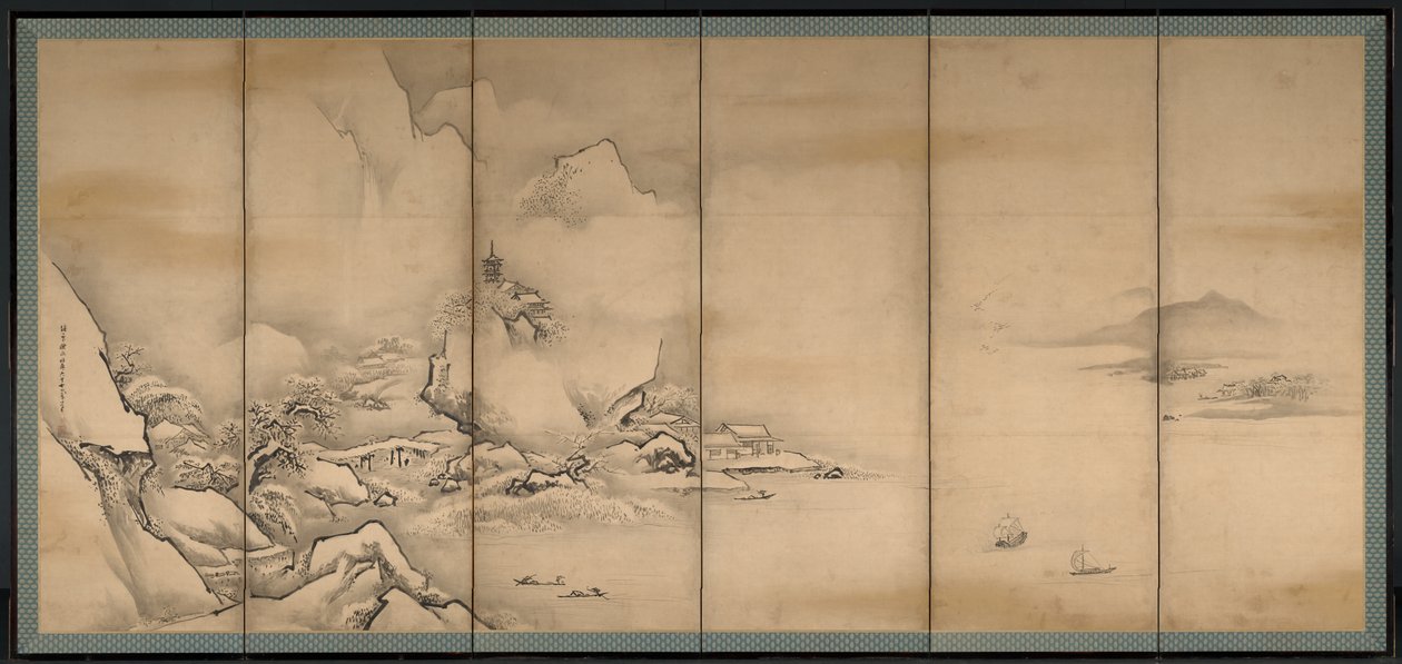 Dört Mevsim, 1668. by Kanō Tan’yū