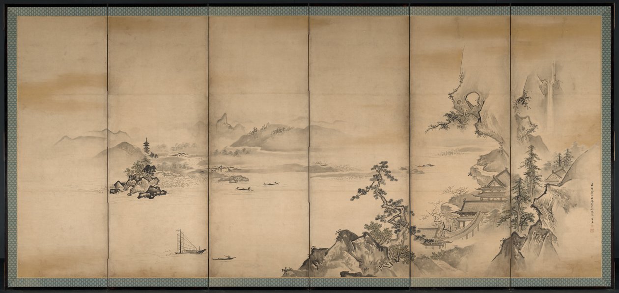 Dört Mevsim, 1668. by Kanō Tan’yū