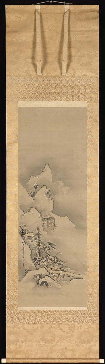 Kış Manzarası, 1662. by Kanō Tan’yū
