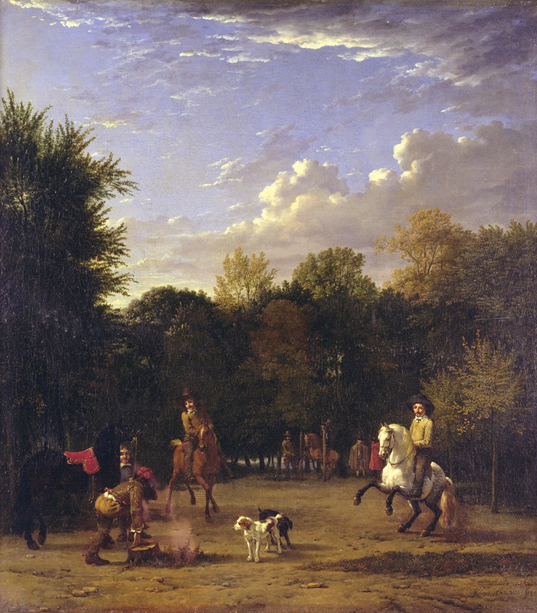 ರೈಡಿಂಗ್ ಸ್ಕೂಲ್ಟರ್ಕ್ by Karel Dujardin