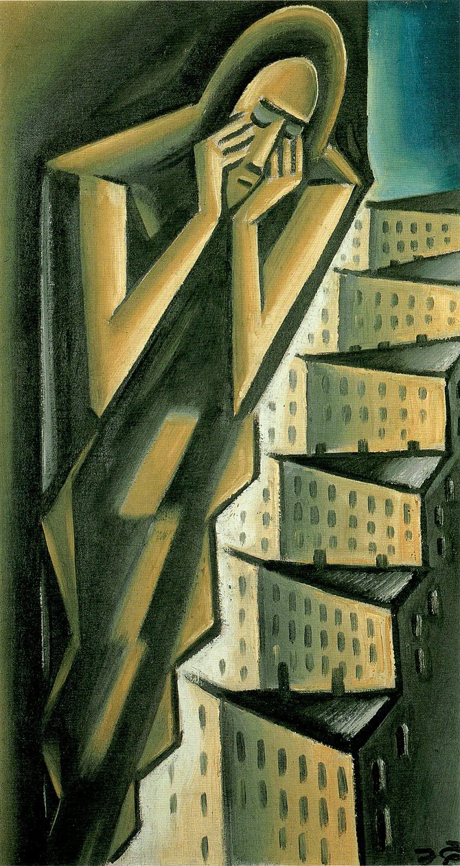 Şehirdeki Kadın, 1917-1920 civarı by Karel Capek