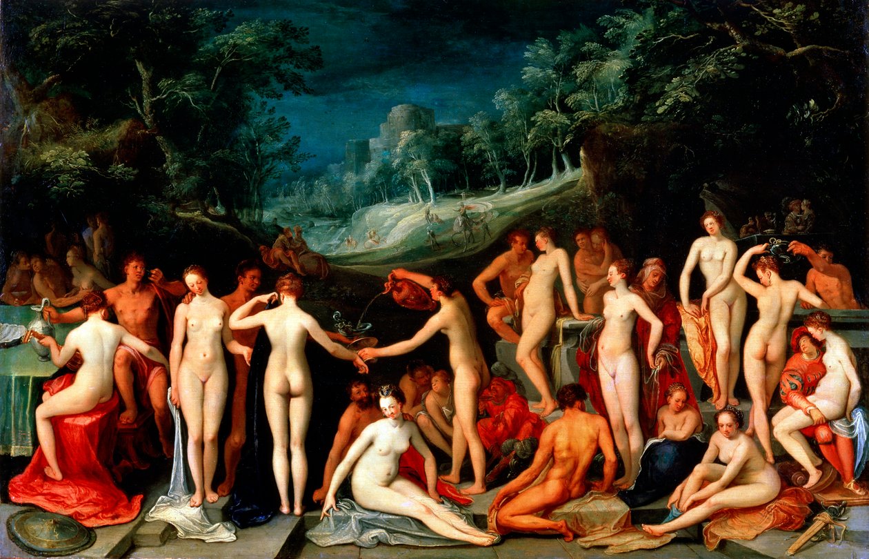 Aşk Bahçesi, 1602 by Karel van Mander I