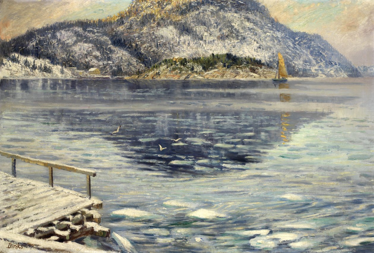Islsning by Karl Edvard Diriks