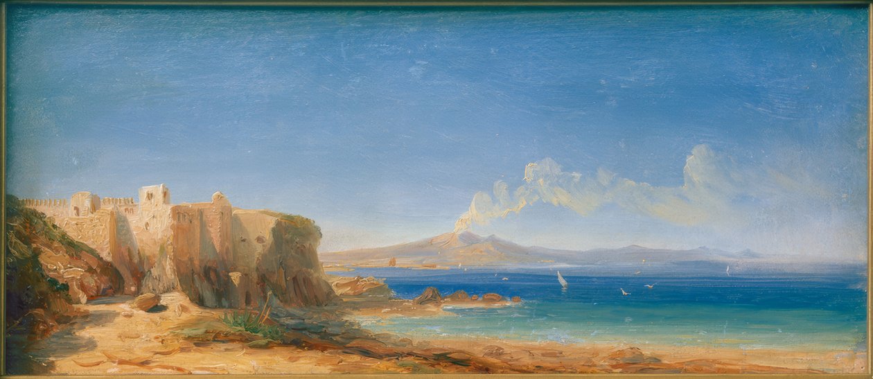 Napoli Körfezi by Carl Blechen