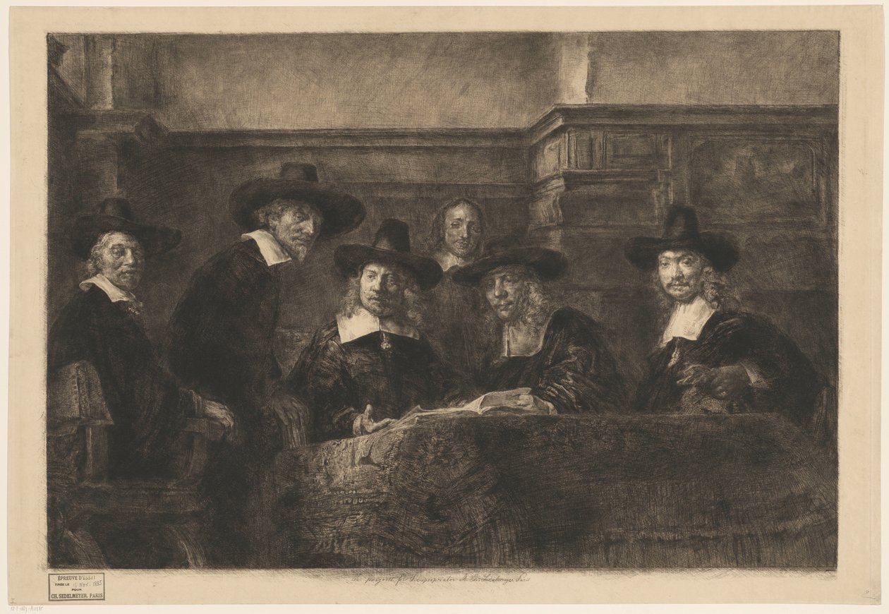 Staalmeesters, Rembrandt