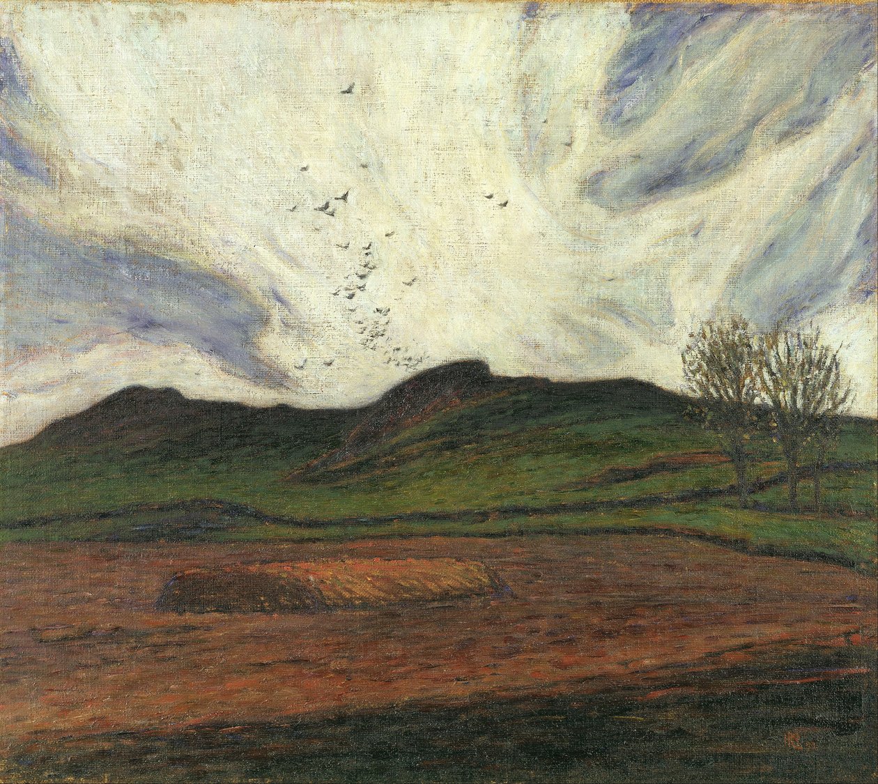 Fırtına bulutları by Karl Nordström