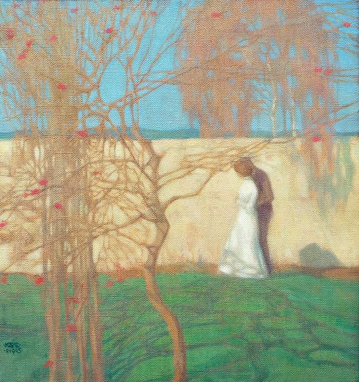 çıplak bahçe by Karl Schmoll von Eisenwerth