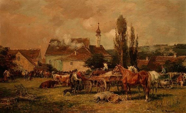 Köy Pazarı by Karl Stuhlmuller