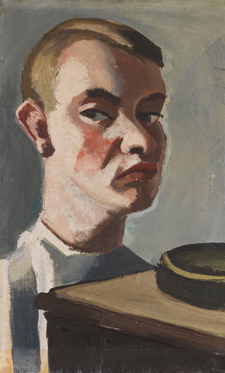 Otoportre, c. 1920. by Karl Tratt